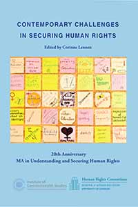 cover of 'Contemporary Challenges in Securing Human Rights' (2015)